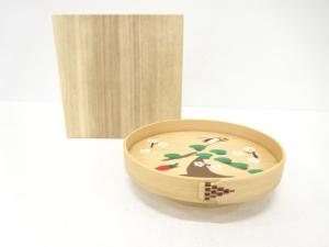 曲げわっぱ　菓子器